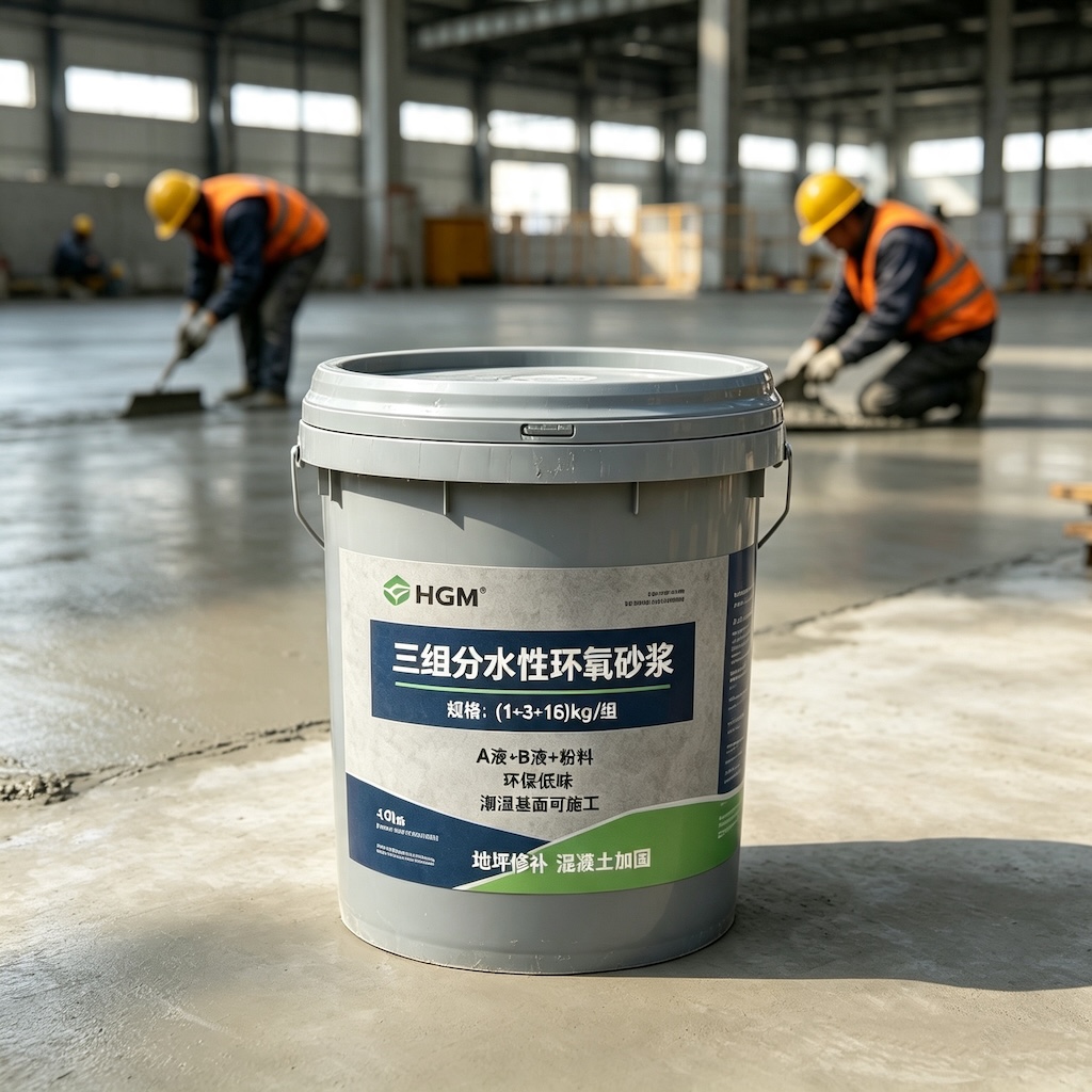 上城三组份水性环氧砂浆